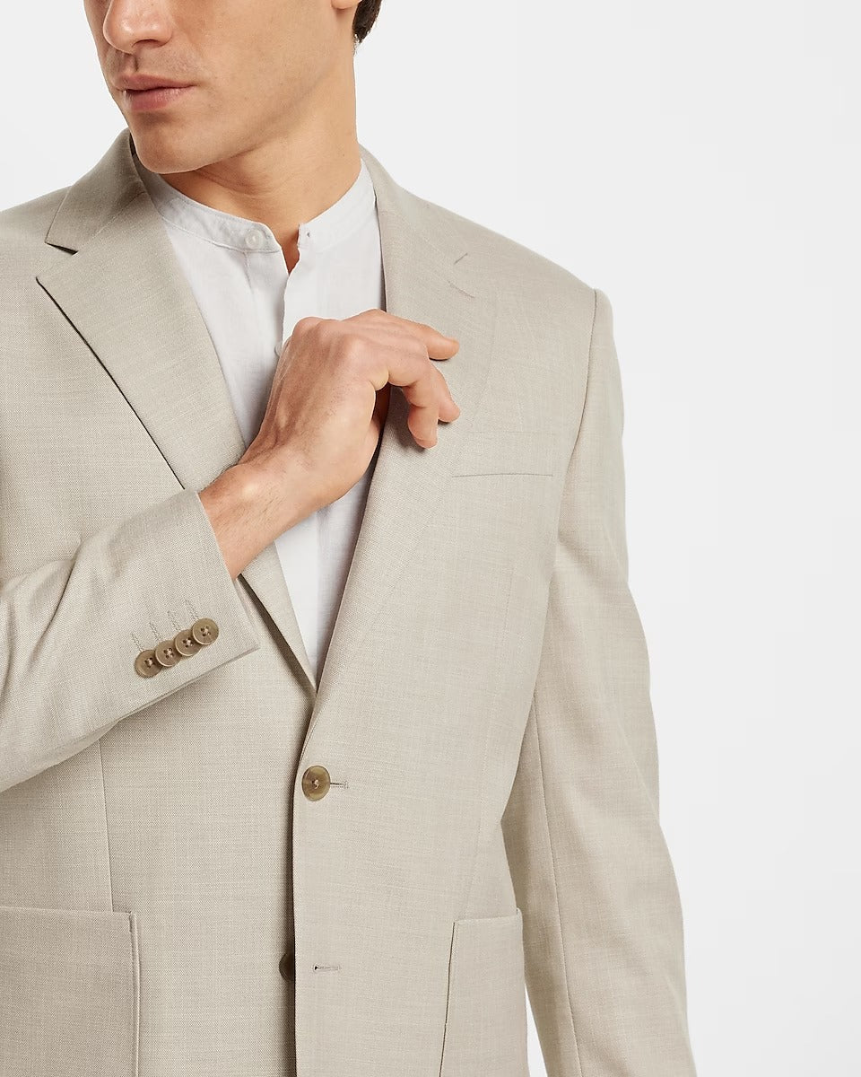 Mens Floral White Tuxedo Suit | Elite Premium Collection