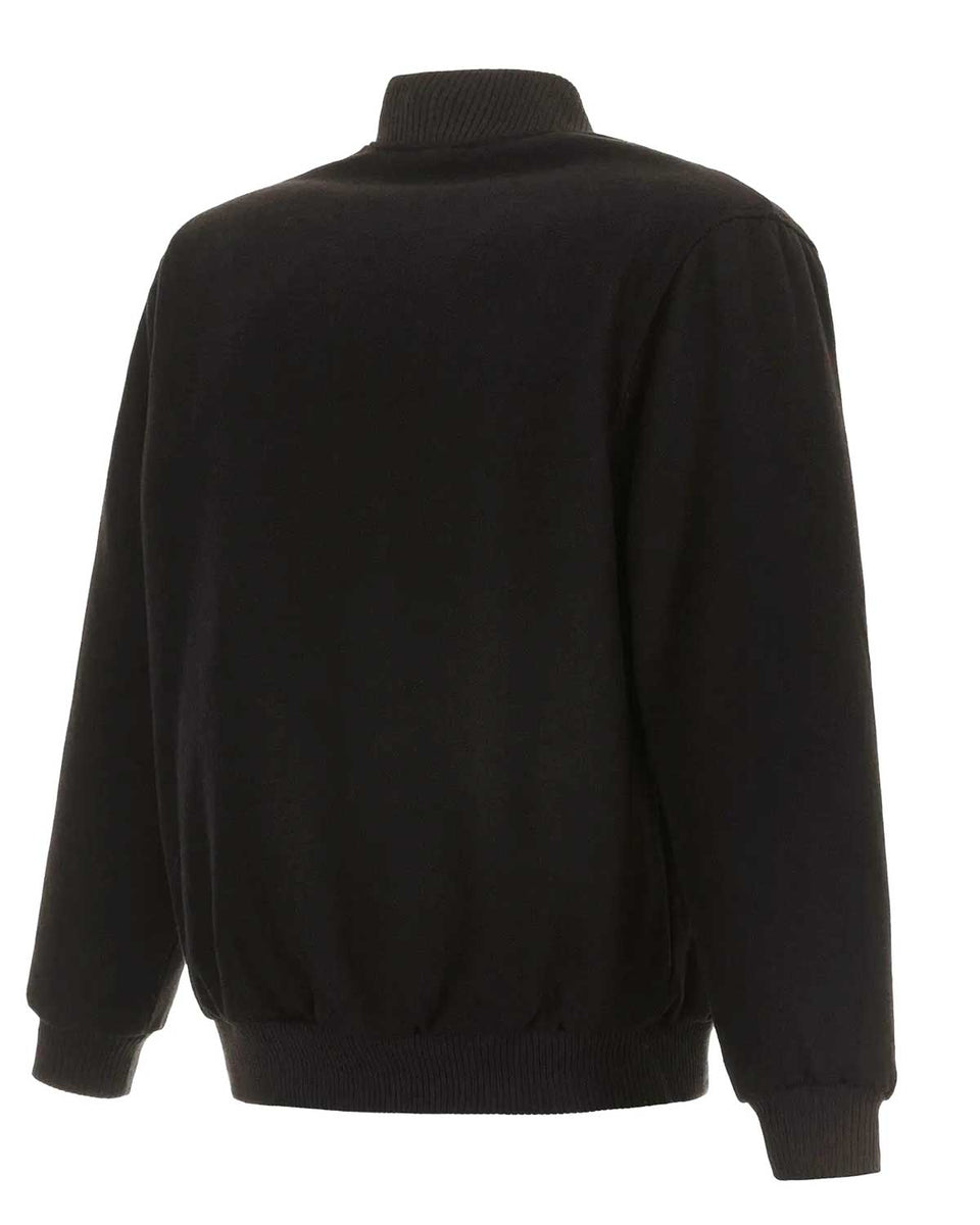 Atlanta Hawks Black Wool Bomber Jacket Elite Jacket