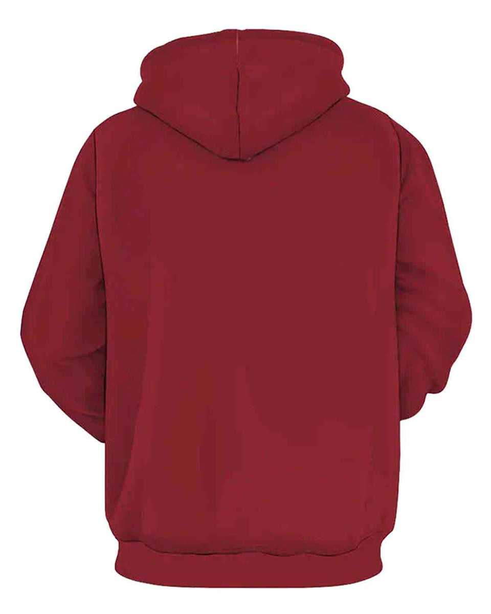 Mens Meru The Succubus Canada Maroon Hoodie | Elite Jacket