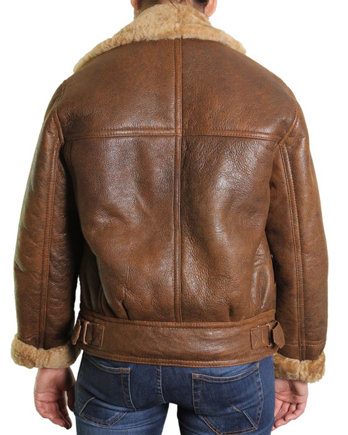 Fur Shearling Brown Bomber Jacket For Womens | Elite Jacket