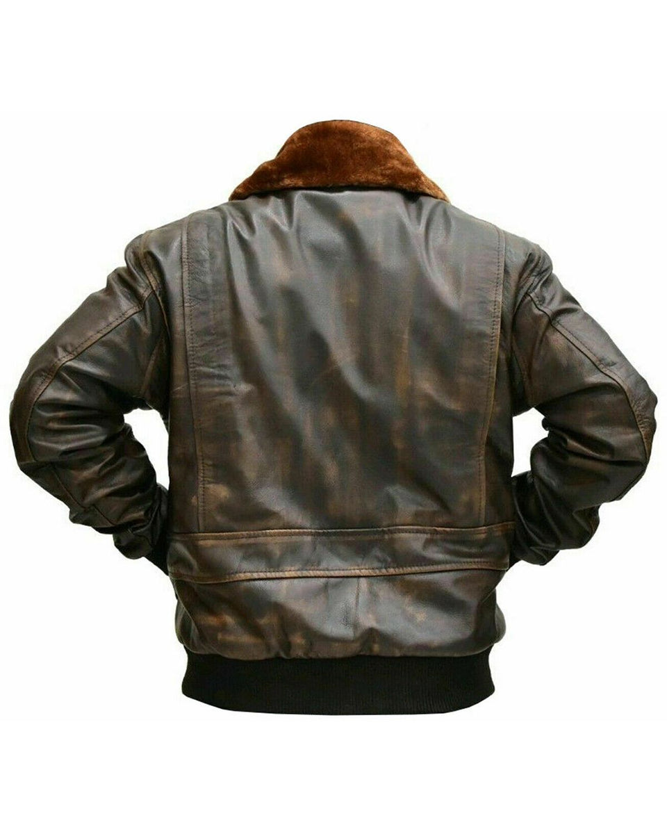 AstitchIn New Men's Fashion Air Force A-2 Flight Bomber