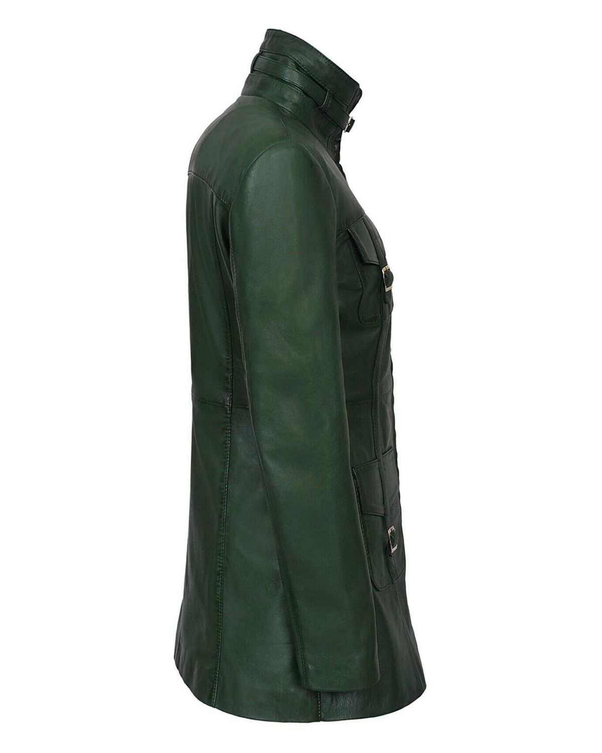 Gothic Style Mid Length Coats For Women | Elite Jacket
