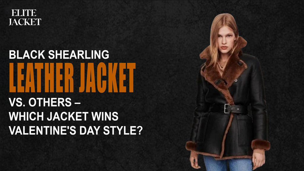 Black Shearling Leather Jacket Styling Mistakes to Avoid This Date Night Looks