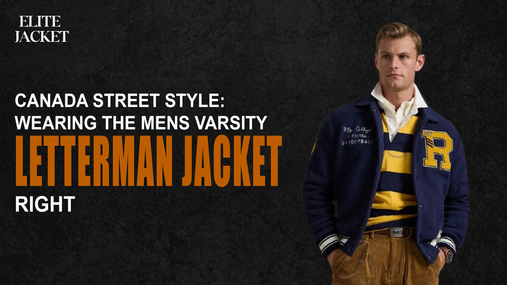 Canada Street Style: Wearing the Men’s Varsity Letterman Jackets Right