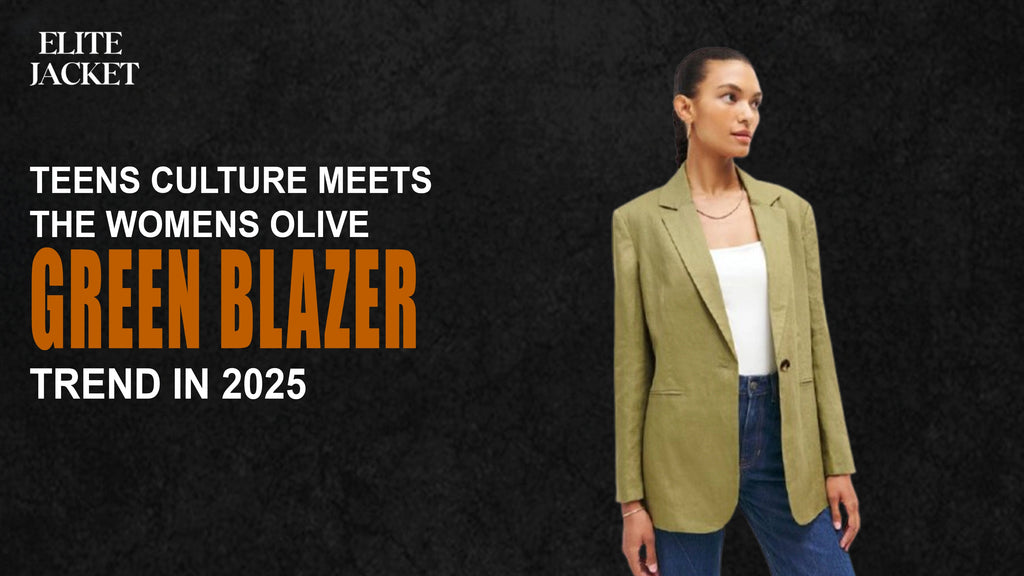Teens Culture Meets the Womens Olive Green Blazer Trend in 2025