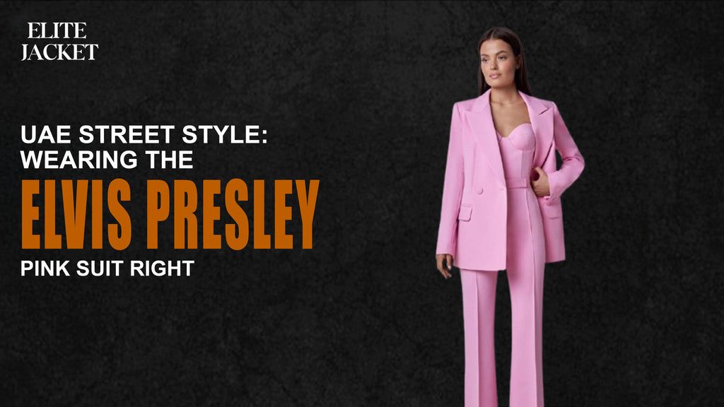 UAE Street Style: Wearing the Elvis Presley Pink Suit Right