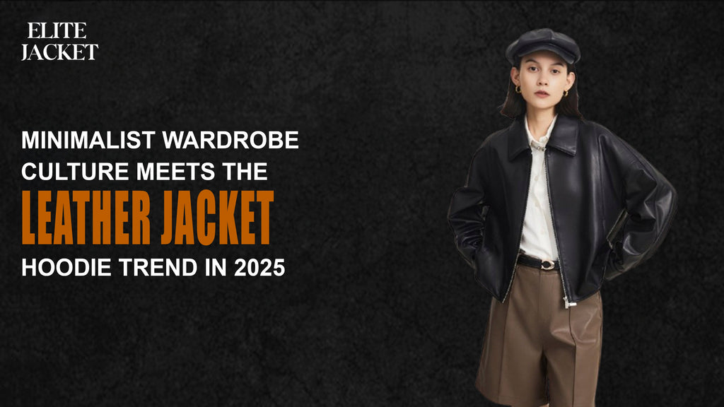 Minimalist Wardrobe Culture Meets the Leather Jacket Hoodie Trend in 2026