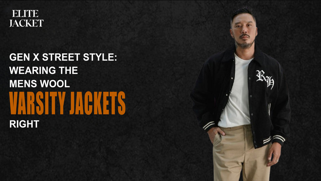 Gen X Street Style: Wearing the Men’s Wool Varsity Jackets Right