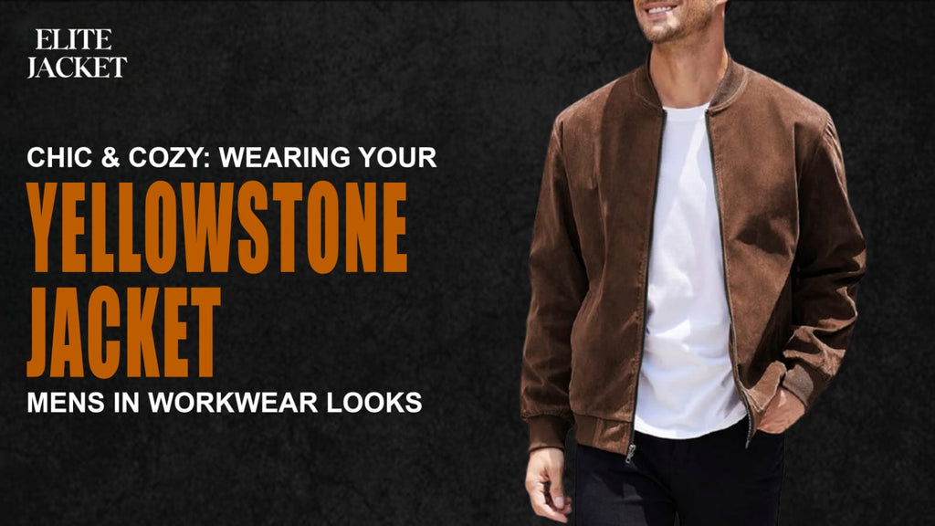 Chic & Cozy: Wearing Your Yellowstone Jackets Mens in Workwear Looks