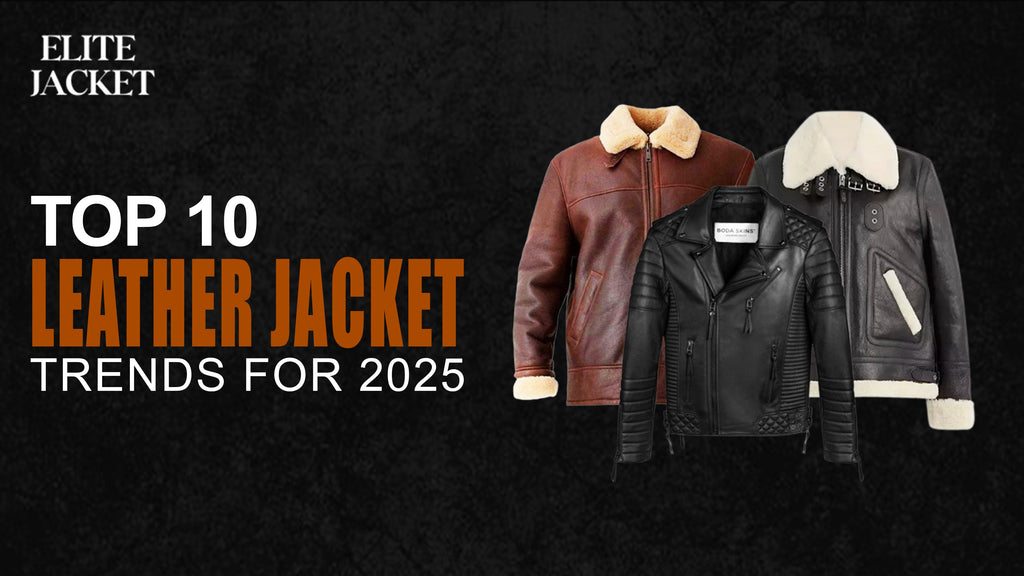 Top 10 Leather Jacket Trends for 2026