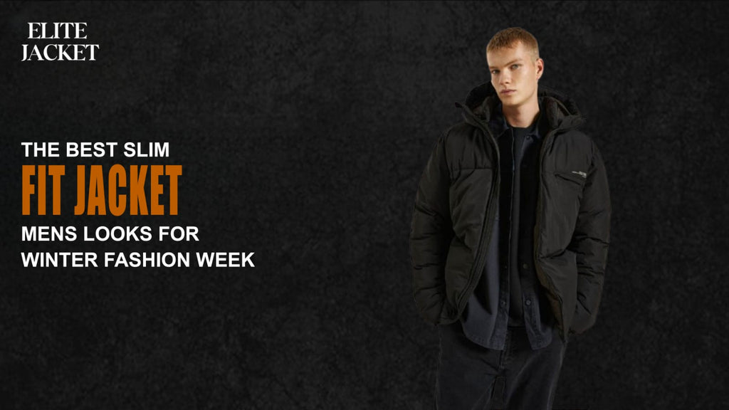 The Best Slim Fit Jacket Men's Looks for Winter Fashion Week
