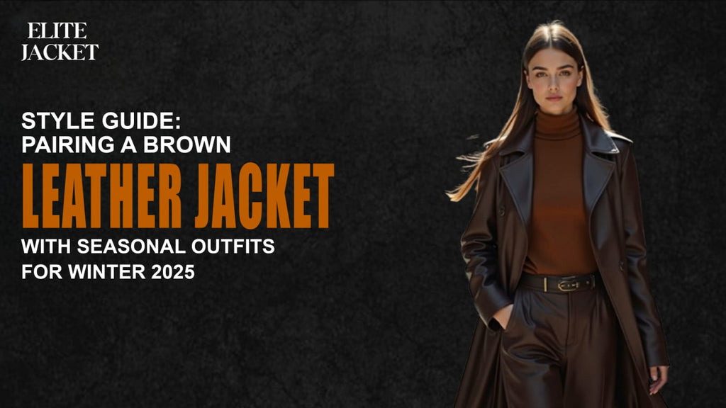 Style Guide: Pairing a Brown Leather Jacket with Seasonal Outfits for Winter 2025