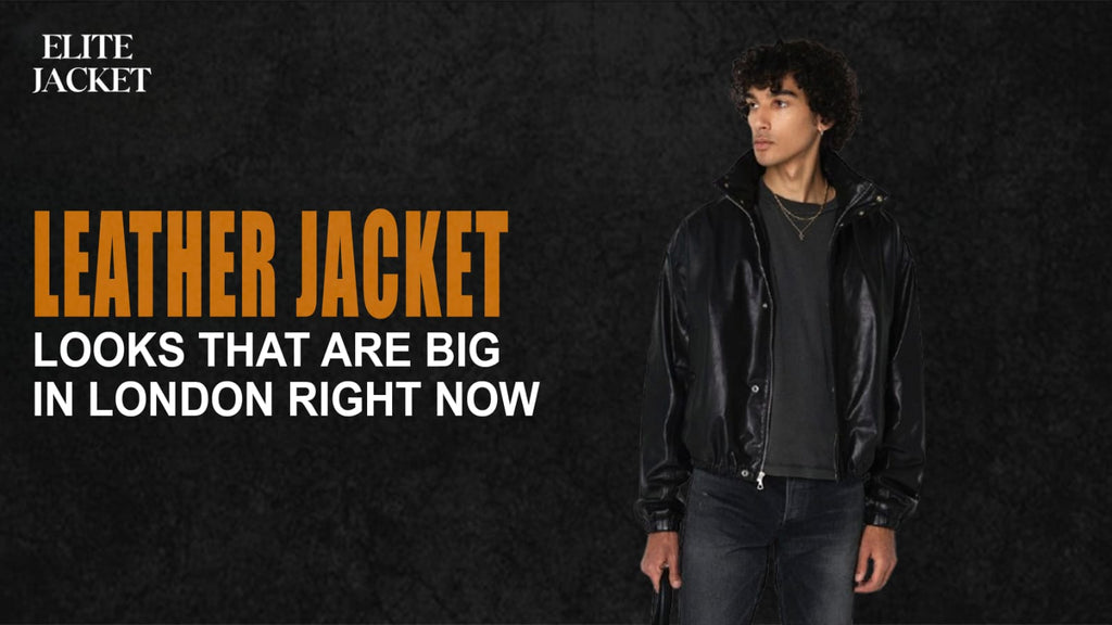 Leather Jacket Looks That Are Big in London Right Now