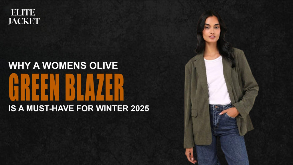 Why a Women’s Olive Green Blazer Is a Must-Have for Winter 2025