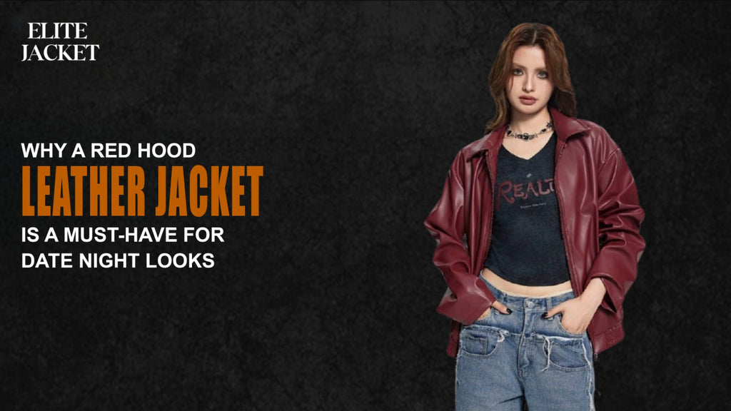 Why a Red Hood Leather Jacket Is a Must-Have for Date Night Looks