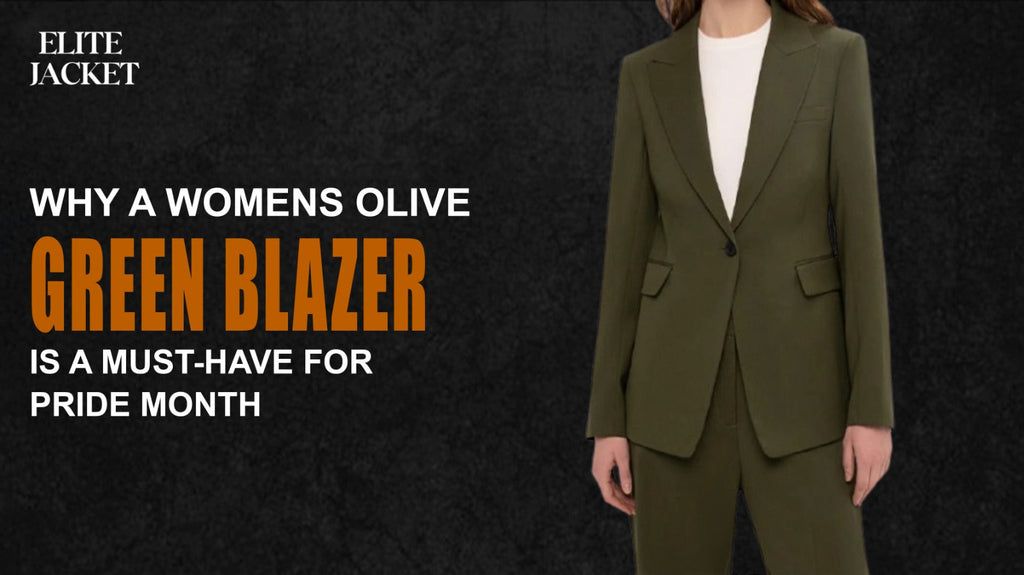 Why a Women’s Olive Green Blazer Is a Must-Have for Pride Month