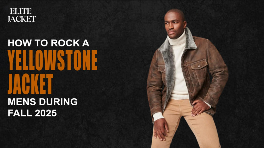 Brown Leather Jacket Men: Outfit Ideas That Turn Heads in Winter 2025