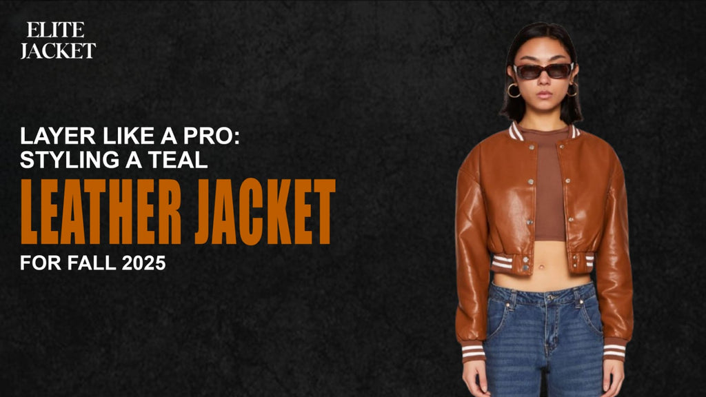 Layer Like a Pro: Styling a Teal Leather Jacket for Fall 2025