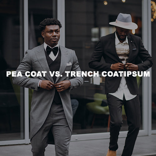 Pea Coat vs. Trench Coat Understanding the Differences Elite Jacket