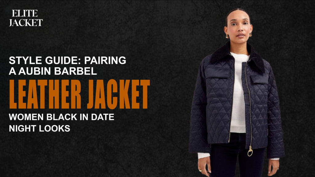 Chic & Cozy: Wearing Your Leather Jacket Women Black in Date Night Looks