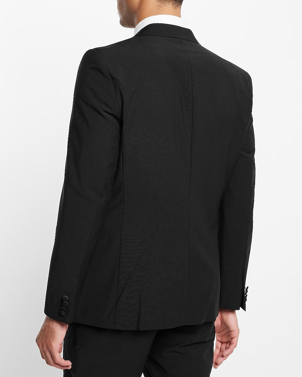 Mens Premium Black Tuxedo Suit | Elite Jacket