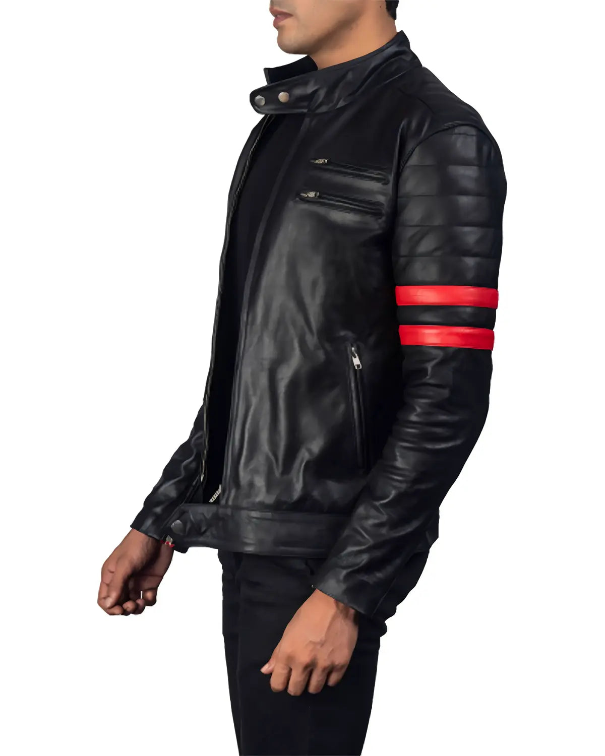 Black Biker's Leather Jacket | Elite Jacket