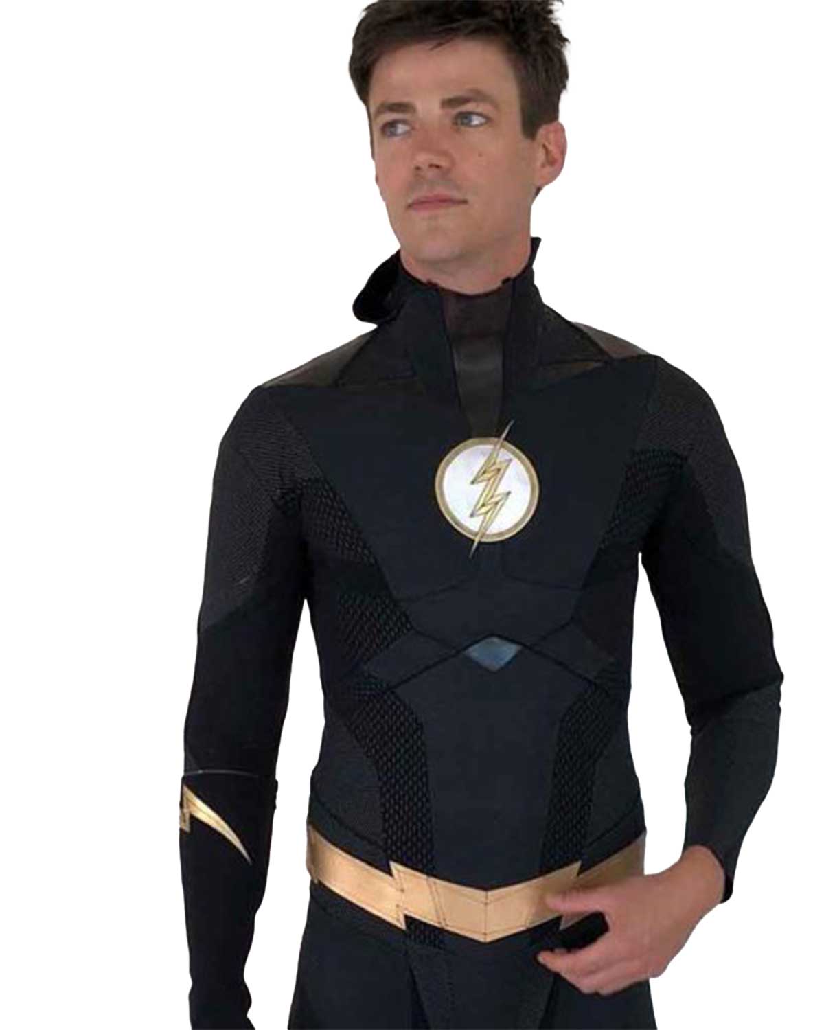 Elite Barry Allen Flash Black Halloween Jacket