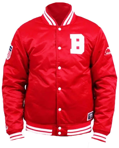 Mens Billionaire Boys Club Red Leather Jacket | Elite Jacket