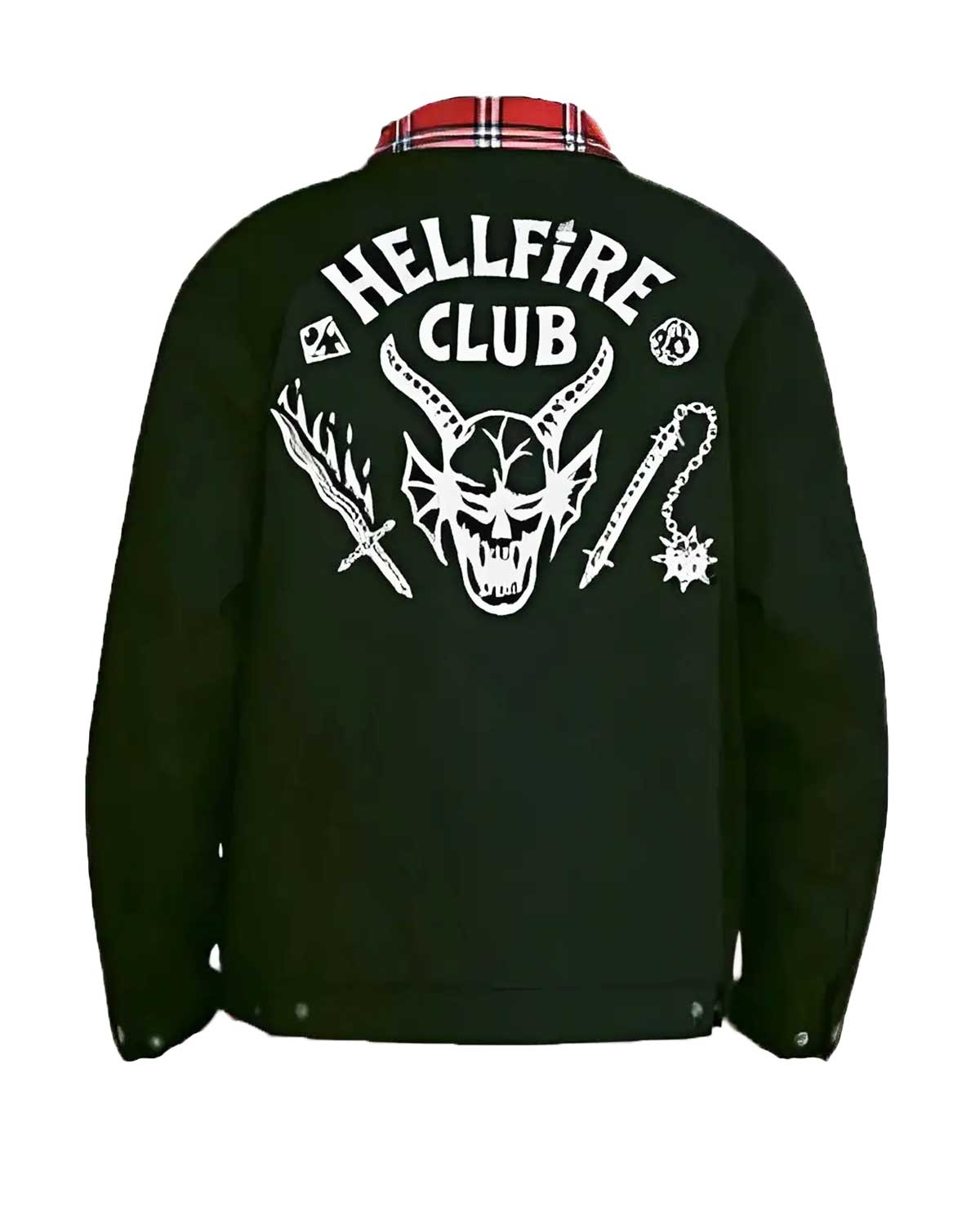 Hellfire Club Stranger Things Green Jacket | Elite Jacket