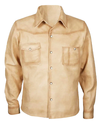 Yellowstone S05 John Dutton Cream White Jacket | Elite Jacket