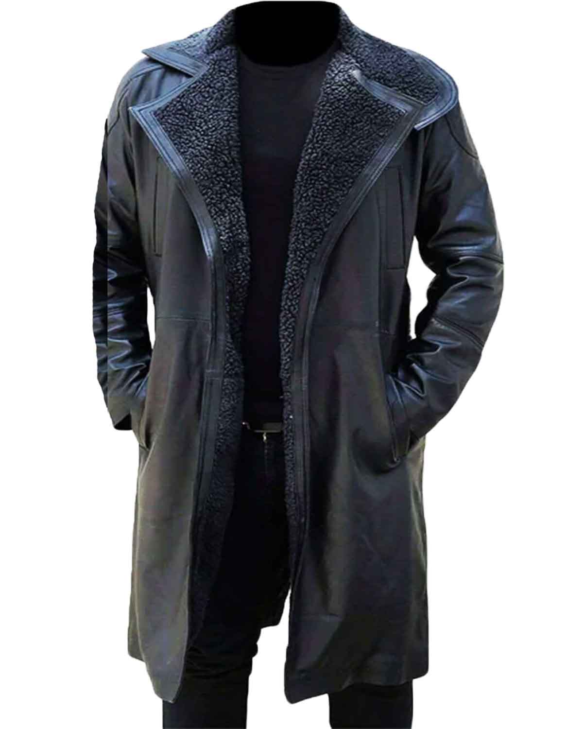 Blade Runner Ryan Gosling Iconic Leather Coat | Elite Jacket
