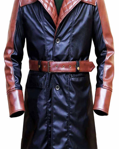Elite Assassins Creed Syndicate Trench leather Coat