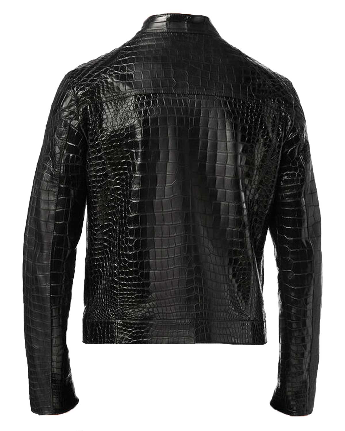 Crocodile Alligator Leather Motorcycle Jacket | Elite Jacket