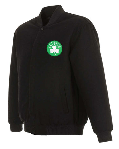 Boston Celtics Black Wool Varsity Jacket | Elite Jacket