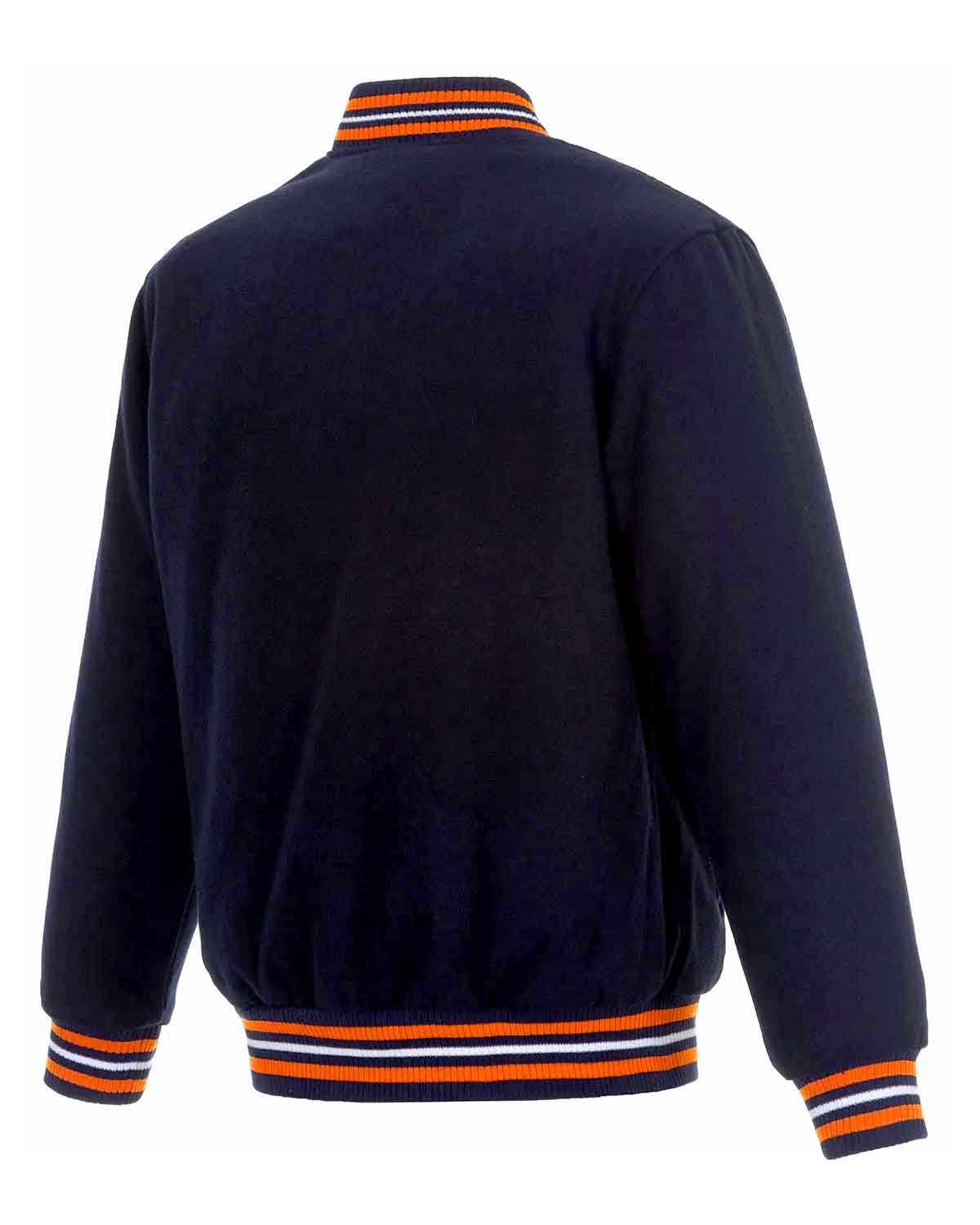 Houston Astros Navy Blue Wool Bomber Jacket