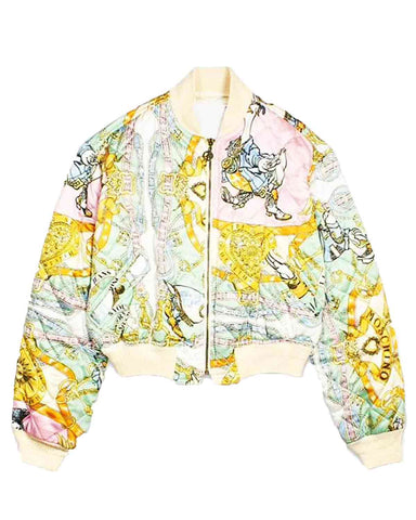 Womens Carlson Young Emily In Paris Brooklyn Clark Printed Jacket