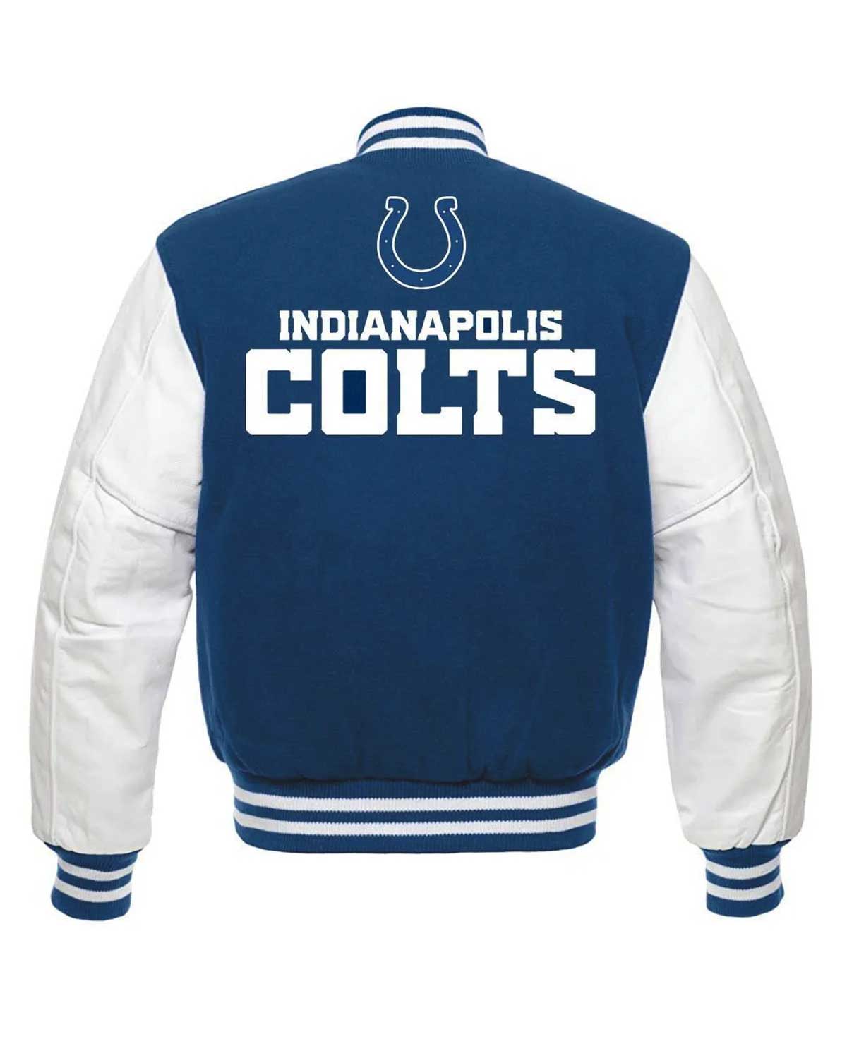 NFL Indianapolis Colts Blue And White Jacket | Elite Jacket