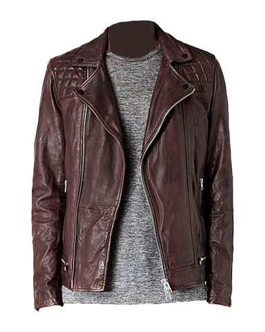 Nick Blood Agents Of Shield Lance Hunter Leather Jacket