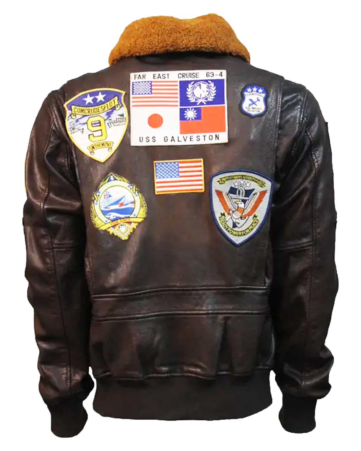 Top Gun Maverick Signature Fighter Leather Jacket | Elite Jacket
