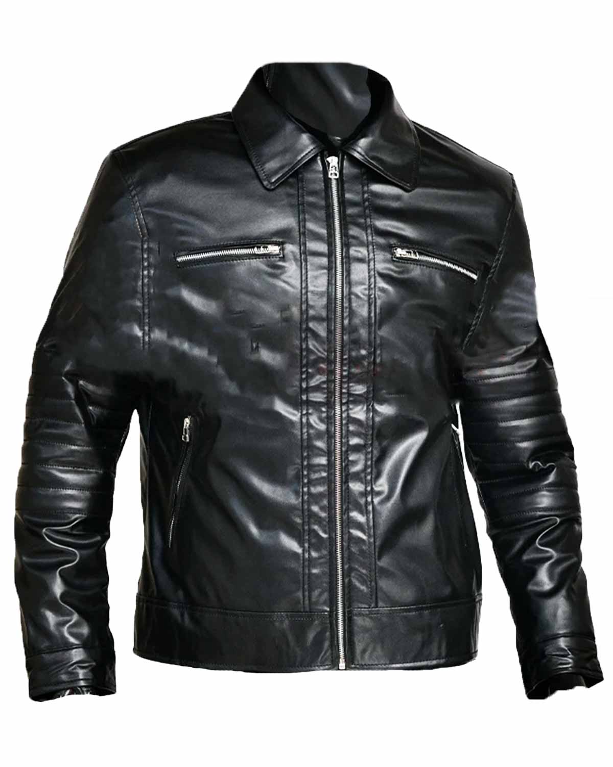 Ted Lasso Season 2 Roy Kent Black Leather Jacket | Elite Jacket