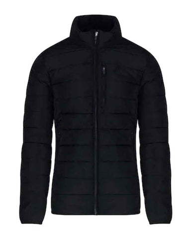 Mens Raging Bull Black Midweight Puffer Jacket | Elite Jacket