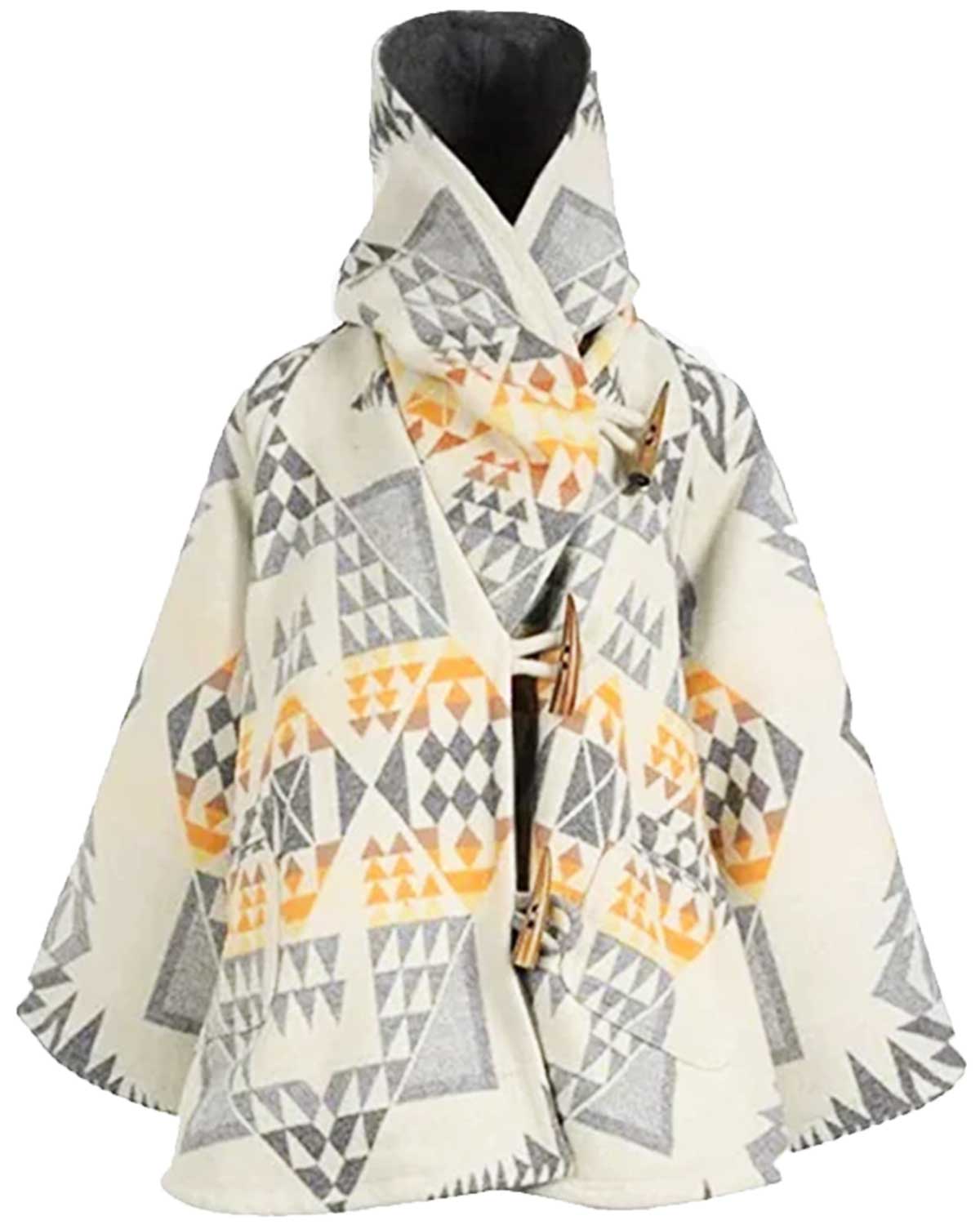 Women Kelly Reilly Yellowstone Beth Dutton White Poncho Coat