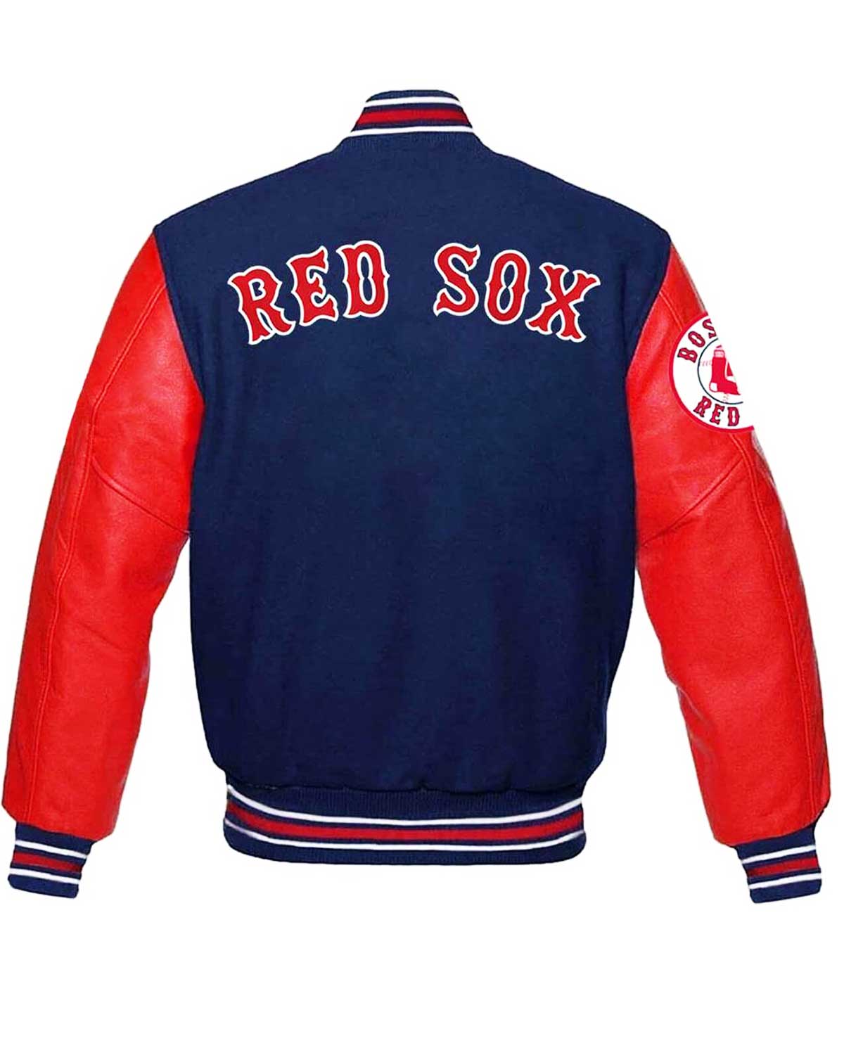 Mens Boston Red Sox Bomber Varsity Jacket | Elite Jacket