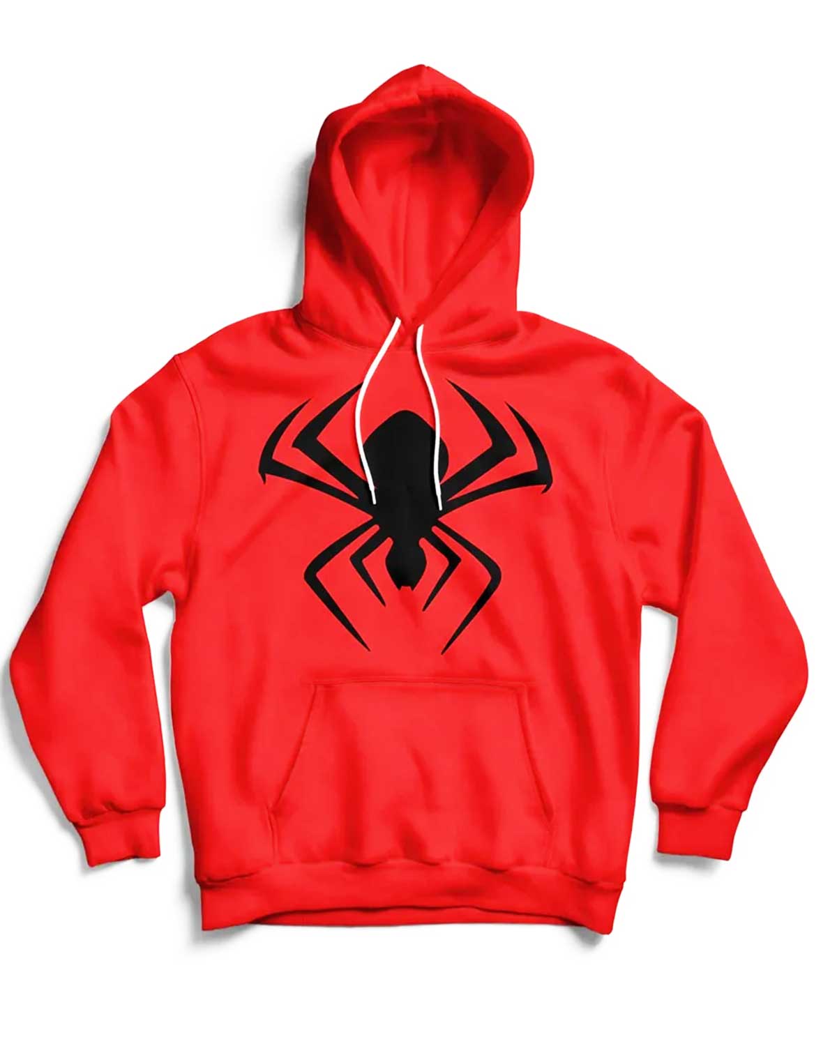 Spider Bodega Cat Miles Morales Red Fleece Hoodie | Elite Jacket