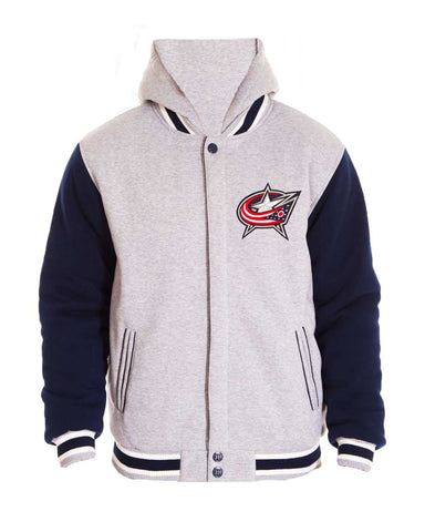 Hockey Columbus Blue Jackets Fleece Hood Jacket | Elite Jacket