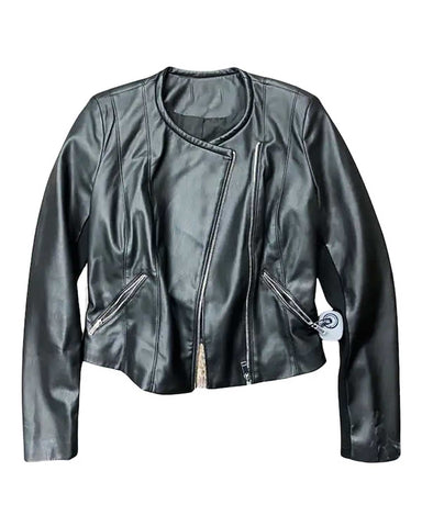 Mallory Wells Heartland Black Leather Jacket | Elite Jacket