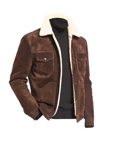 Bruce Springsteen Jeep Ad Sude Leather Jacket | Elite Jacket