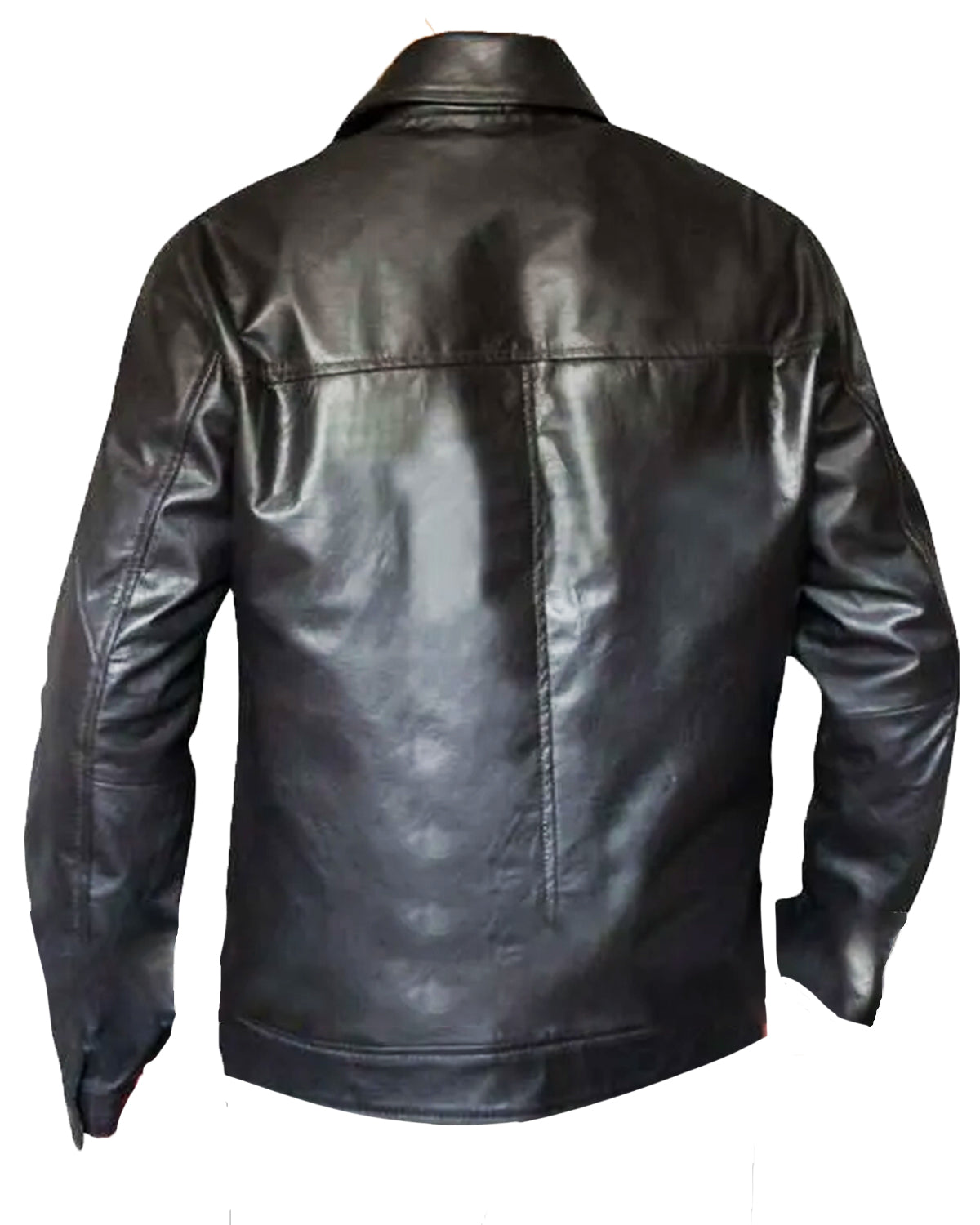 Walking Tall The Rock Brown Leather Jacket | Elite Jacket