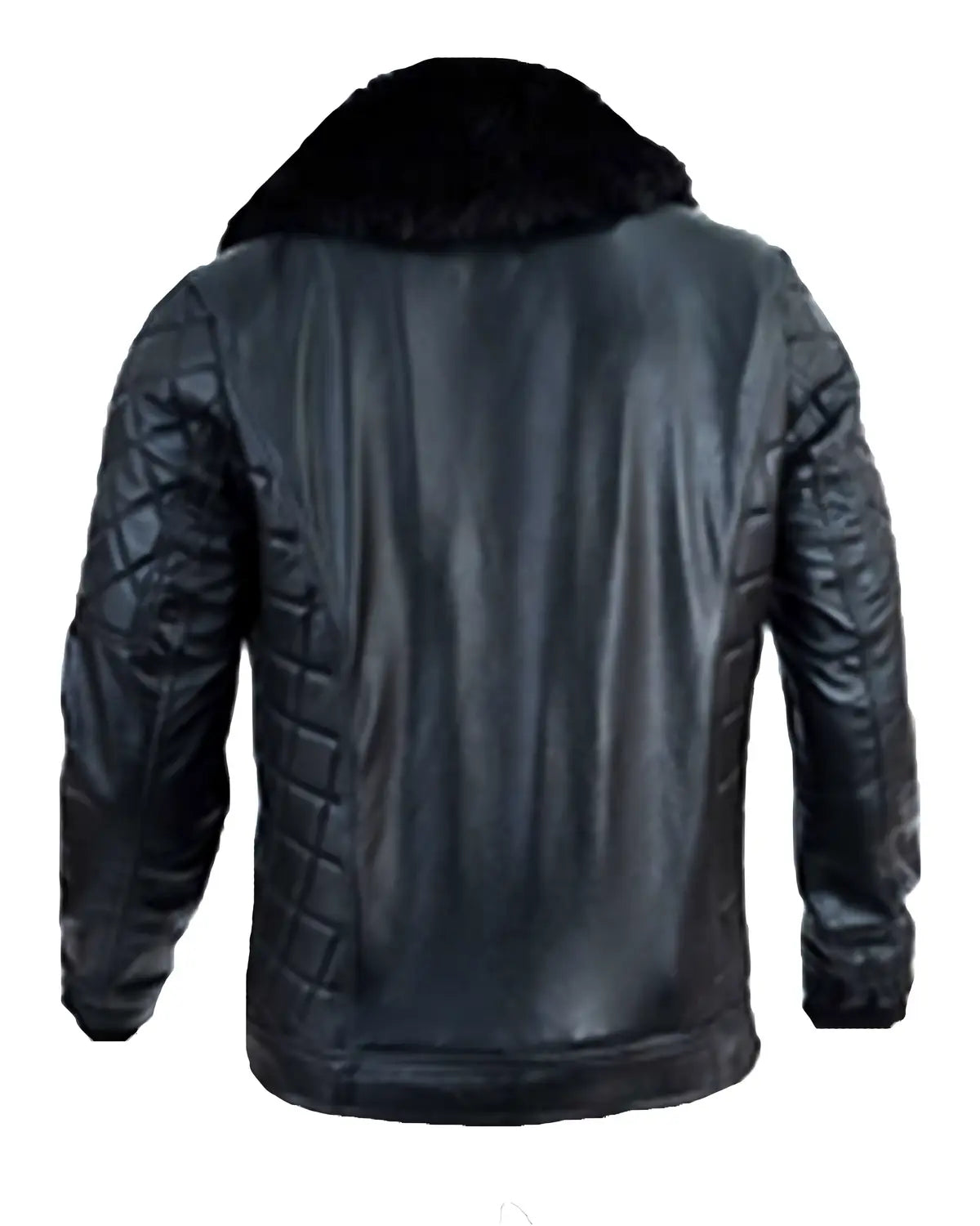 WWE Seth Rollins Black Fur Leather Jacket | Elite Jacket