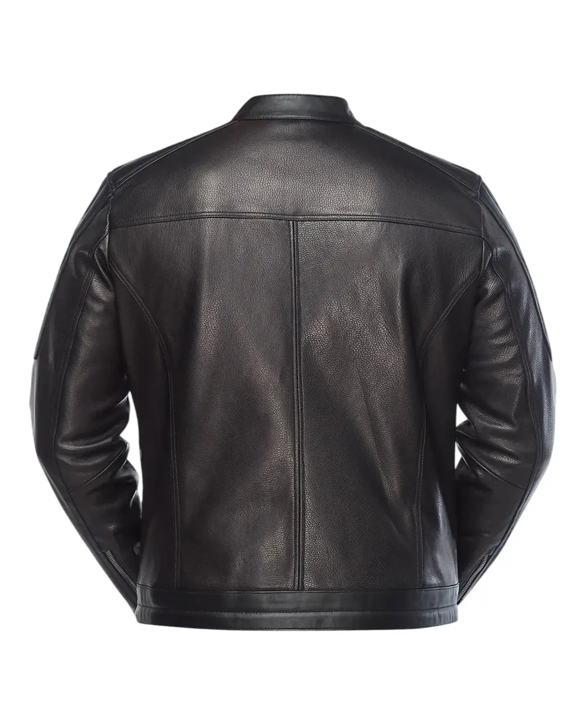 Mens Authentic Black Biker Leather Jacket | Elite